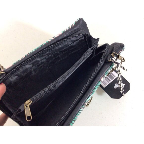 Twig and Arrow Crossbody Wristlet Brass Chain Purse Bag NEW - Picture 5 of 7